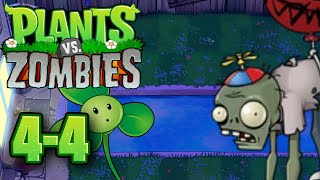 PLANTS vs. ZOMBIES - FOG LEVEL 4-4 GAMEPLAY (NO COMMENTARY) #pvz #gameplay #nocommentary