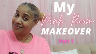 My Pink Room Makeover | Craft Room to Diva Office Transformation  ~ Part 1💖