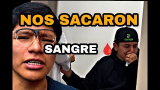 NOS SACARON PRUEBAS DE SANGR3🥲(LOS LENTES DEL MENOR ROTOS)😂