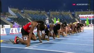 Khalifa St. Fort 100m Bronze World Junior Championships