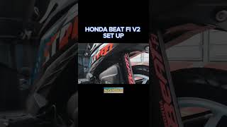 HONDA BEAT FI V2 SET UP I Subscribe I #youtubeshorts #shortvideo #shortsvideo #ytshort #hondabeat