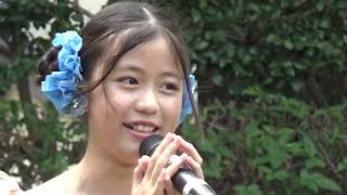 【小学５年生】白鳥さき（from CoCoRo学園）「青い珊瑚礁／松田聖子」大泉町役場野外ステージ 2024.08.25【ソロライブ】