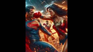 🥊Super man🥊vs🥊Wonder Woman🥊#shortsbreak #shortviral #viralshortvideo