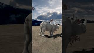 Insect vs Beast The Epic Showdown   Swarm Bug vs Rhinoceros