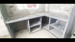 Granite & Cuddapah Kitchen plateform