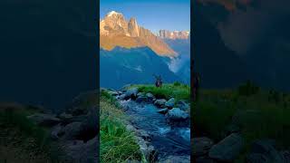 Climbing to Dreams: A Journey Through the Magnificent French Alps Mountains #shorts