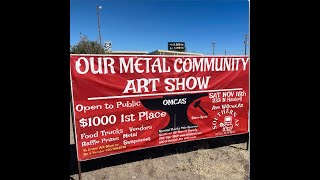 The first Our Metal Community Art Show (OMCAS)