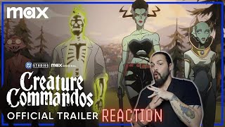 Creature Commandos | Official Trailer Reaction