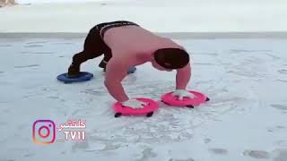 best tips for push-ups in the snowing floor