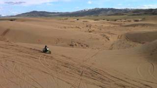 Sand mountain jump