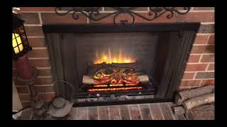 PuraFlame Western Electric Fireplace Insert with Fire Crackling Sound Review & Test