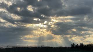 Sunbeams Among the Clouds