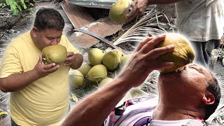 RETO de beber 10 COCOS en menos de 10 minutos en GUATEMALA