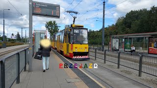 Skład wagonów 105Nf 🚋1442+1441 (Linia "25" ➡ Przejazd) [Tramwaje Warszawskie]