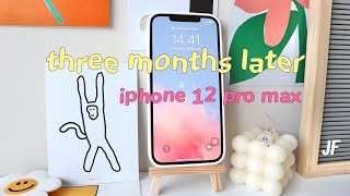 iphone 12 pro max gold 3 months later (honest review + is it worth the price?) 💐