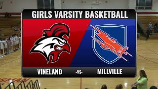 Vineland Girls Varsity Basketball vs. Millville | February 1st, 2024