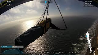 20190804x2   Fort Funston Shear-ish Hang Gliding