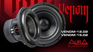 Сабвуферы AurA VENOM-12.D2 и VENOM-15.D2