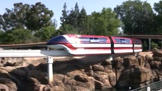 Disney ride in California Disneyland Park: Disneyland Monorail (8 Years Back in Time)