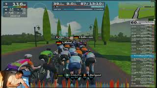 Zwift Race Community Racing Bikes France Douce France NO COMMENTARY