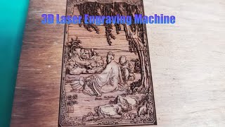 STYLECNC 3D wood laser engraving machine