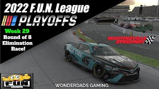 WonderDads Gaming: Happy Halloween iRacing 2022 F.U.N. League NASCAR Playoffs Martinsville