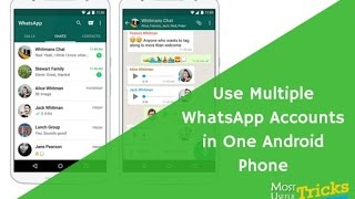 Create Two Whatsapp Accounts on One Phone | Whatsapp Two Phones Numbers