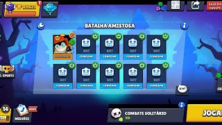 BOA NOITE!!! LIVE DE AMISTOSO E MINI-GAMES 😎✨ - Brawl Stars