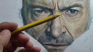 Super Detailed! Colored Pencil Hyperrealistic Skin Tone Drawing and Blending Tutorial