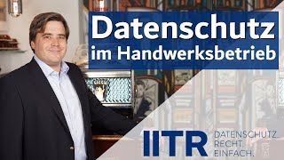 Datenschutz in Handwerksbetrieben #dsgvo #datenschutz #handwerk #dsgvo