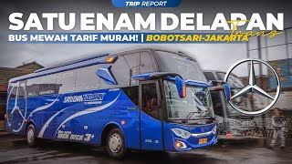 PRIBUMI BELIK, BIKIN PENUMPANG MELIRIK 👀😆 | Trip Report Bus 168 Trans (Bobotsari - Jakarta)