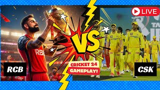 LIVE:CSK VS RCB MOST THRILLER IPL MATCH | CSK IPL CAMPAIGN | #csk #rcb #ipl #live