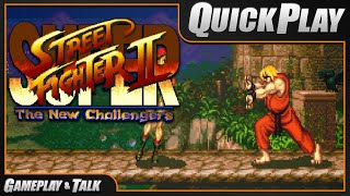 Super Street Fighter II (PC, MS-DOS) | Gameplay and Talk Quick Play #57 - Full Ken Playthrough