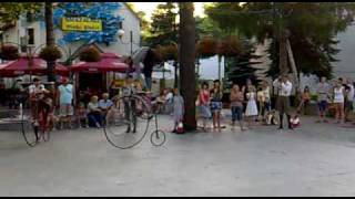 Penny-farthing show  - Mielno | Poland | 10-07-2010