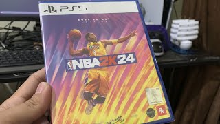 NBA 2K24 KOBE BRYANT EDITION [PS5] Unboxing