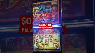 Line hits on Lion 🦁Festival is WOW😲 #casino #gambling #slots  #win #smallbets #slotwin #december