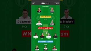 MNR vs LNS Today Dream11 Prediction Team || The Hundred Men's 2024 || #dream11