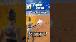 Crazy 1v3 clutch #fortnite #fortniteclips #gaming #200pumpedbtw #fortnitememes #fnclip #memes