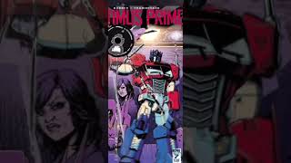 Idw Optimus prime vs comic super man