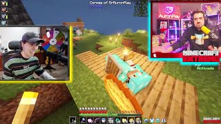 SPREEN dmc MATA AURON !!! el AURONPLAY DUEÑO y ADMIN DE LA SERIE  MINECRAFT EXTREMO /2