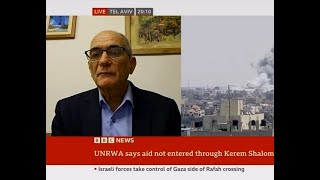 Brig.-Gen. (res.) Yossi Kuperwasser on BBC news - IDF operating in Rafah