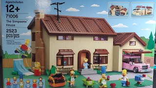 Lego The Simpsons House 71006 unboxing