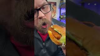 Burger Kings Fiery Big Fish sandwich food review!