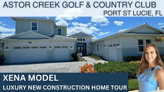 3932 SQFt 4 Car Garage | Modern Luxury New Construction Home Tour | Astor Creek Port St Lucie Fl