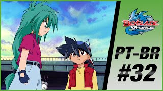 BEYBLADE VFORCE PT-BR EPISÓDIO 32: MUITAS PERGUNTAS... POUCAS RESPOSTAS