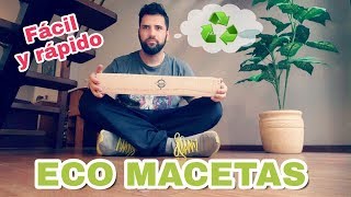 ECO MACETAS PARA CACTUS Y SUCULENTAS