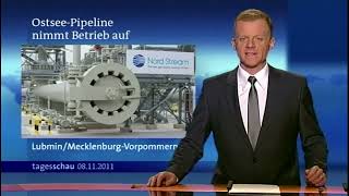 08.11.2011 Inbetriebnahme der Ostsee-Pipeline Nord Stream