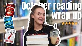 Everything I read in October 📚 | booktube