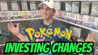 Pokemon INVESTING Changing And Adapting... My Story!