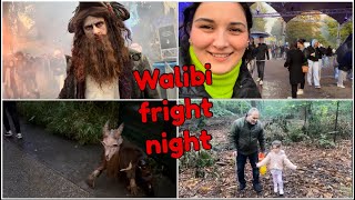 WALIBI FRIGHT NIGHT😈👻 ALYANIN ANNEMLE VE BABAMLA GEZMESI🌳🌰 AYHAN AILESI VLOG😊